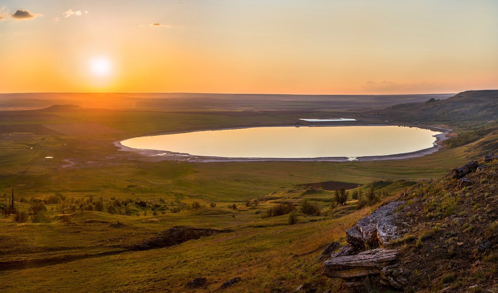 Salty Lake - Stavropol region, Russia, Lake, Landscape, Summer, Nature, The photo, Gotta go, Longpost