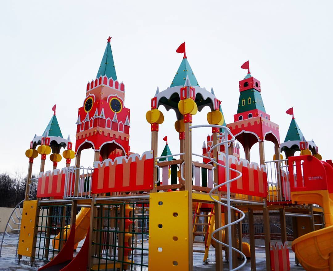 I found such a playground on the hometown page. - Kremlin, Children, Playground