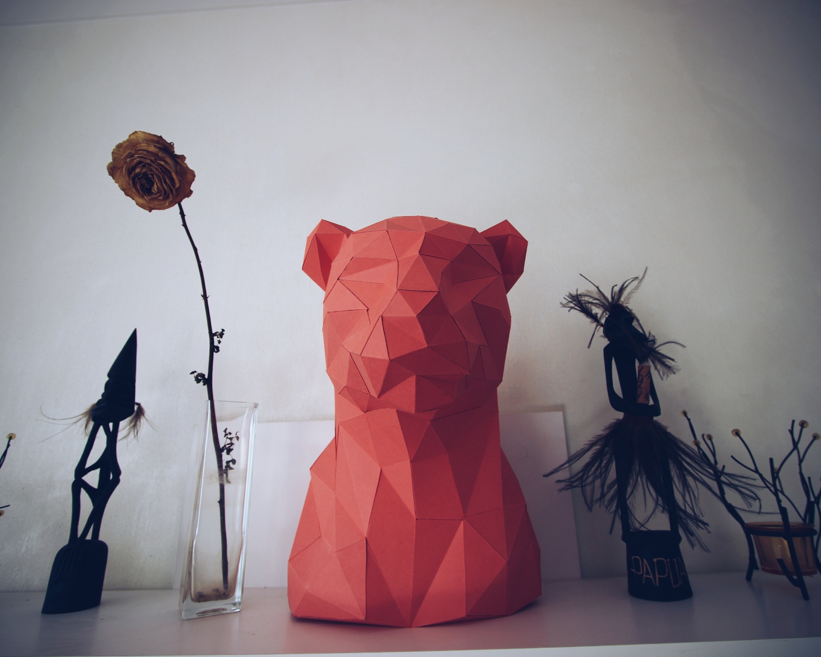 Low poly paper modeling - Pepakura, Papercraft, Low poly, Podolsk, Longpost