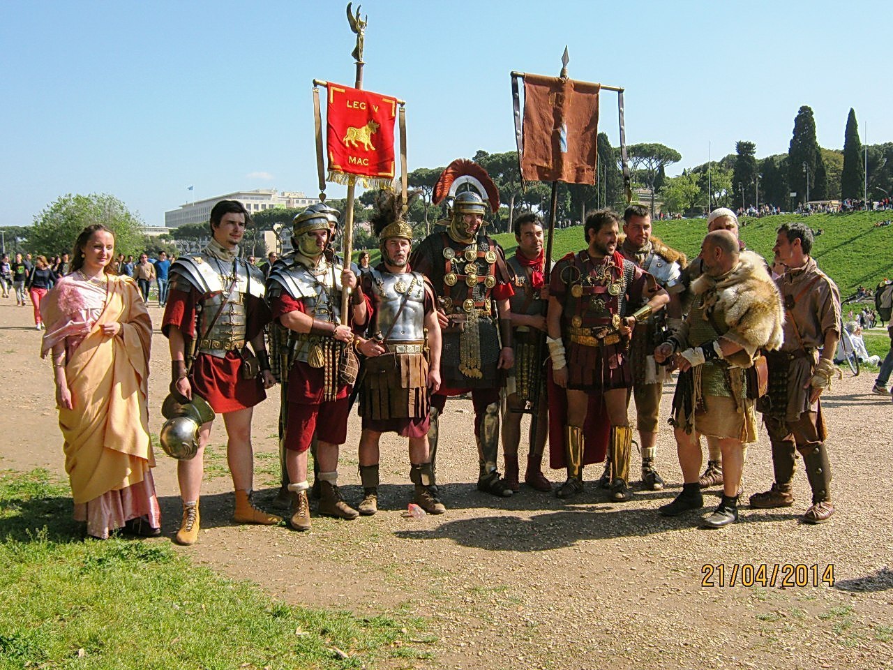 Birthday of Ancient Rome - My, Rome, Ancient Rome, Reconstruction, Parade, Story, Longpost
