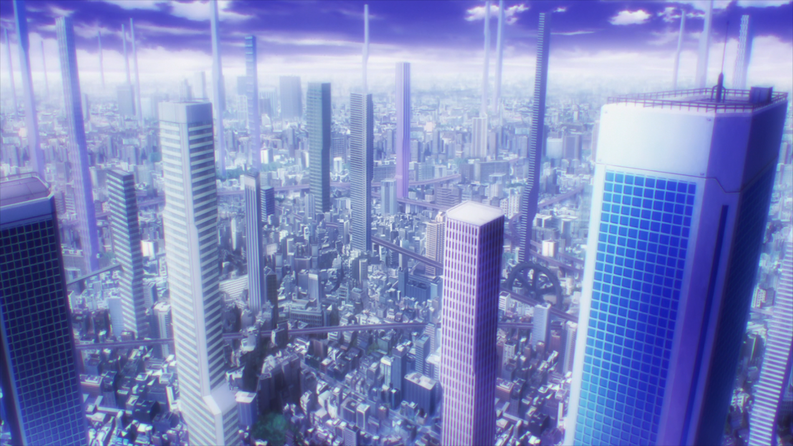 Animated series backgrounds as a separate art form - Anime, No game no life, 3D graphics, Longpost