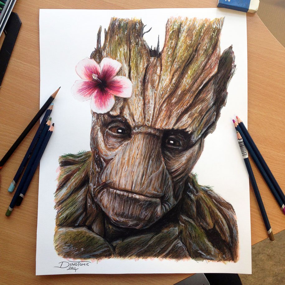 Groot - Groot, Art, Images, Comics, Guardians of the Galaxy