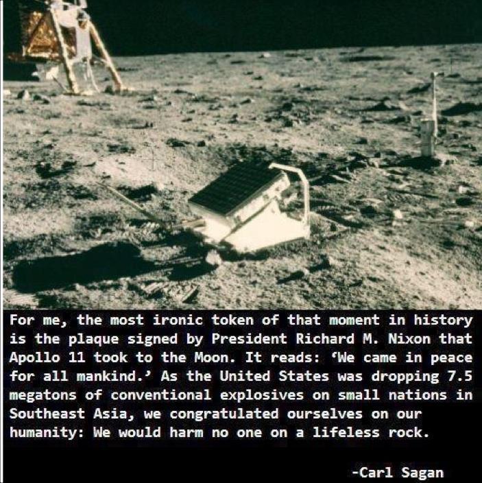 The most ironic symbol of this historical moment - , USA, Politics, Bomb, moon, Apollo 11, Longpost, Reddit