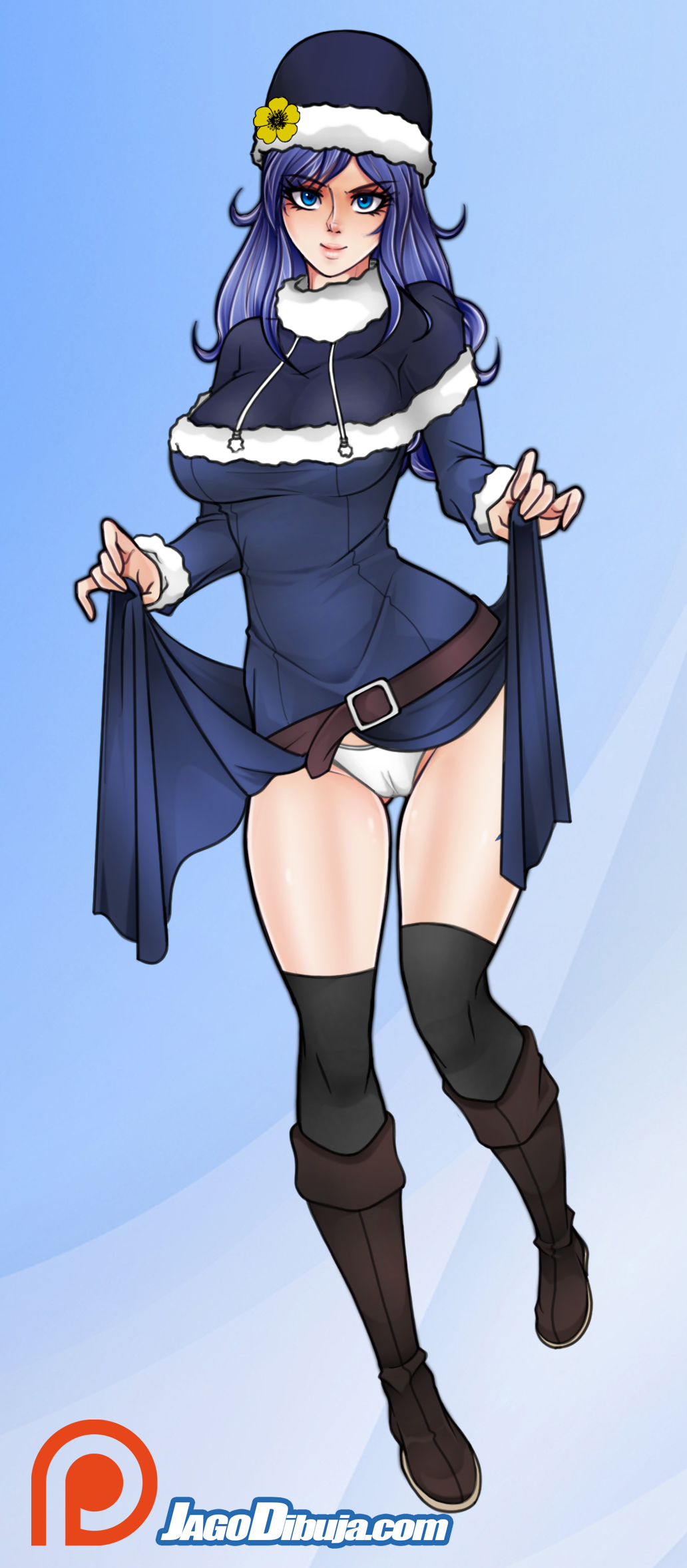 Juvia Lockser (Fairy Tail) - NSFW, Jago, Арт, Аниме, Fairy Tail, Juvia Lockser