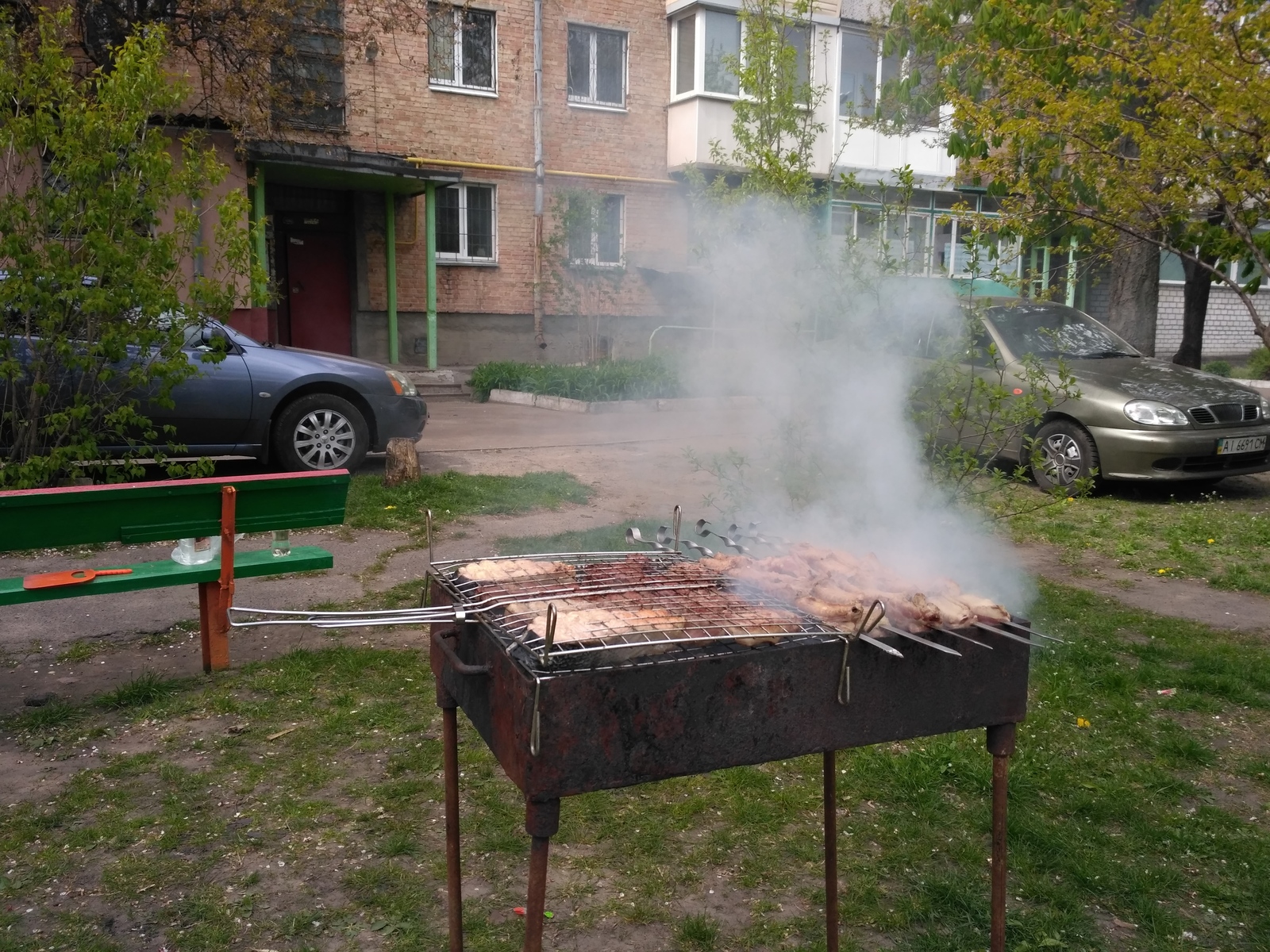 Шашлык маринованый в Соевом соусе. - Моё, Шашлык, Маринад, Еда, Кулинария