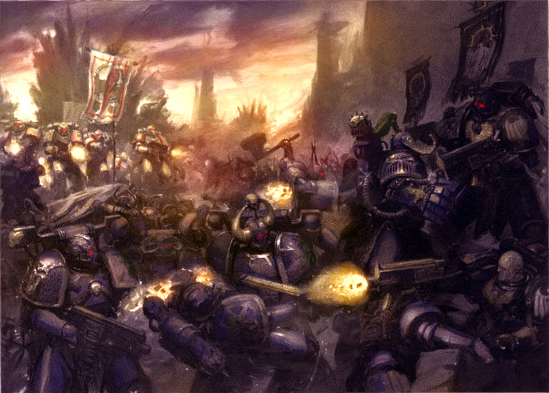 Alfa Legion - Alpha-legion, Wh Art, Warhammer 40k, Longpost