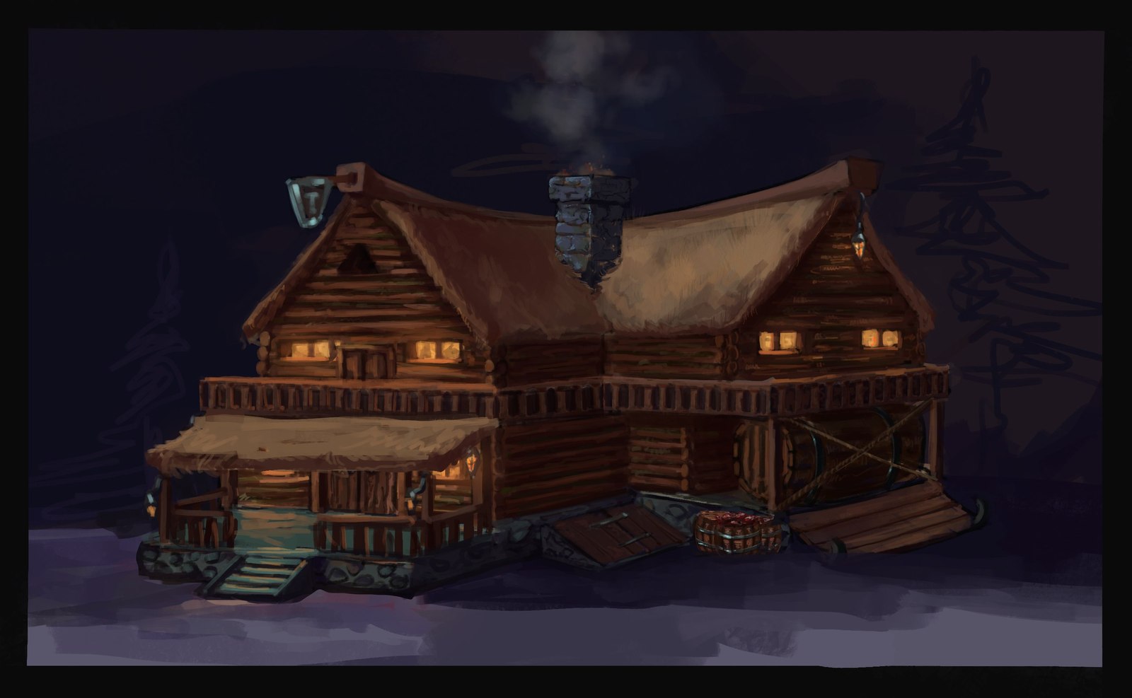 Night is coming - Tavern - My, Gamedev, Indie, Game development, Unity, Инди, Computer games, Video, Longpost