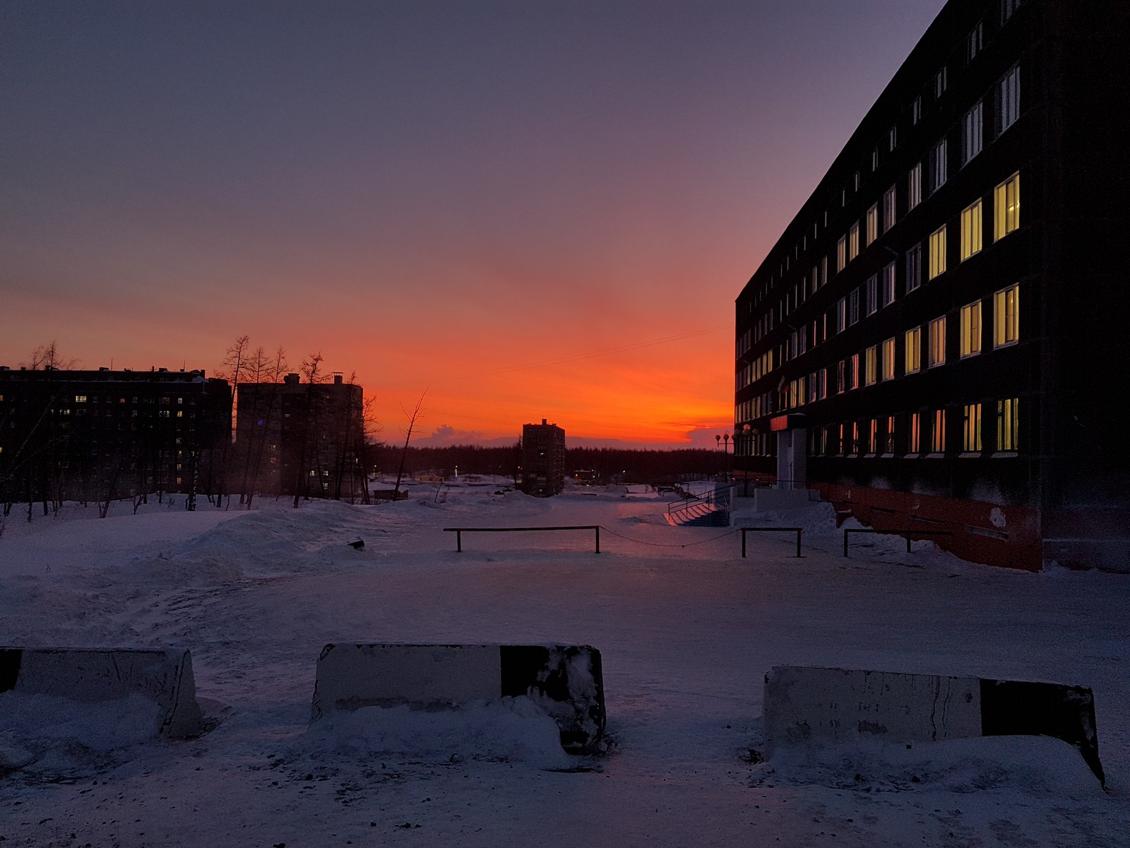 Norilsk contrasts - My, Norilsk, Talnakh, The photo, Nature, Longpost