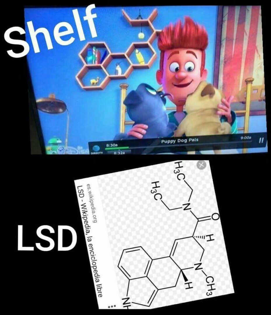 Disney makes Easter eggs.... - Cartoons, Пасхалка, Walt disney company, LSD, Reddit, Chemistry, 9GAG