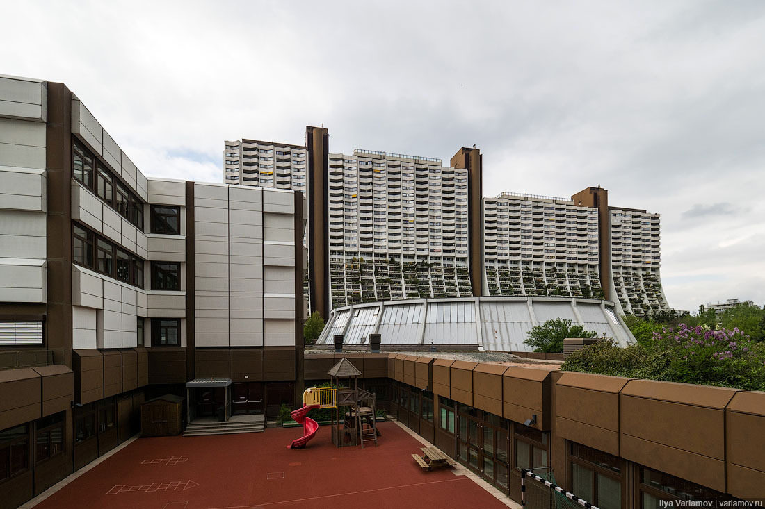 Multi-storey residential complex in Vienna - My, Austria, Architecture, Vein, House, District, Longpost