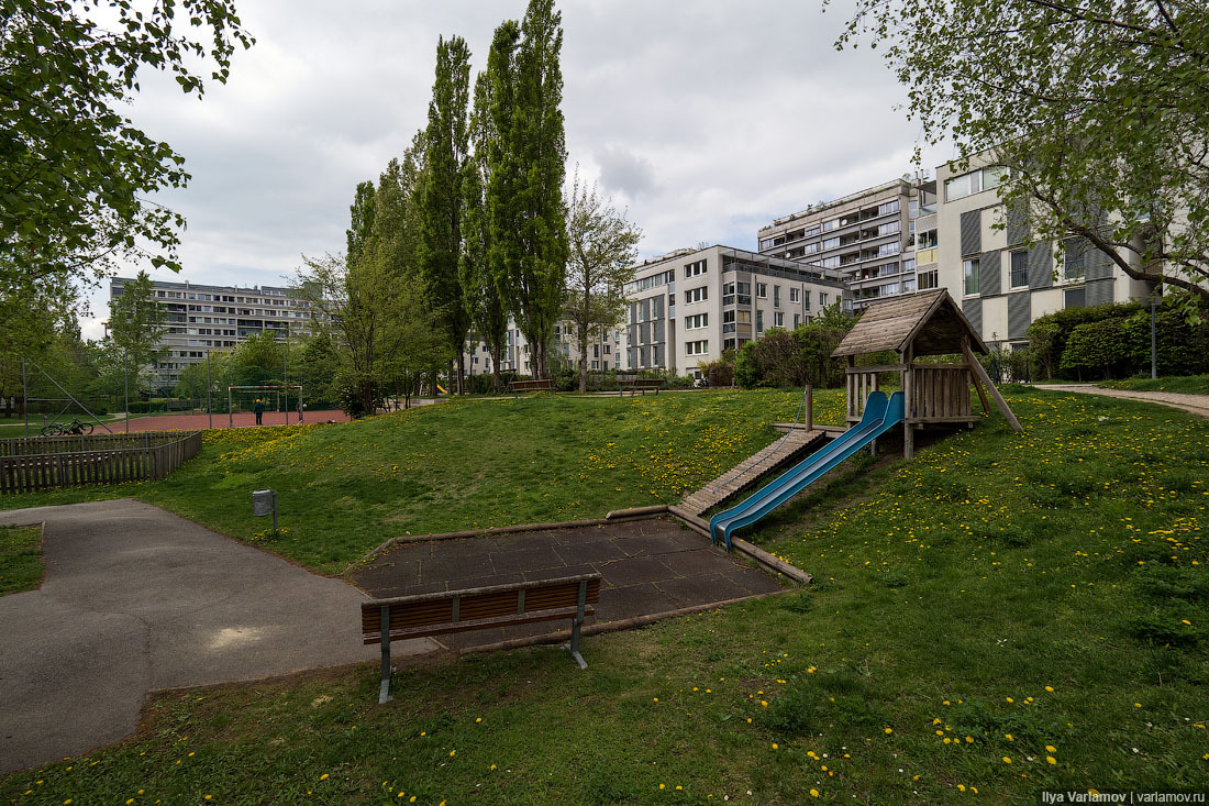 Multi-storey residential complex in Vienna - My, Austria, Architecture, Vein, House, District, Longpost