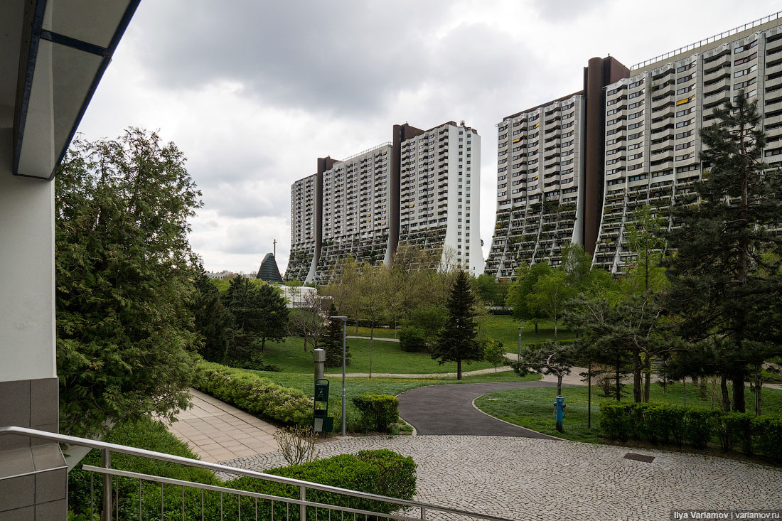 Multi-storey residential complex in Vienna - My, Austria, Architecture, Vein, House, District, Longpost