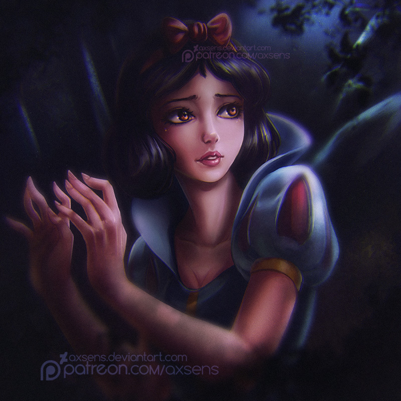 Snow white - Deviantart, Drawing, Walt disney company, Snow White, Cartoons, Axsens