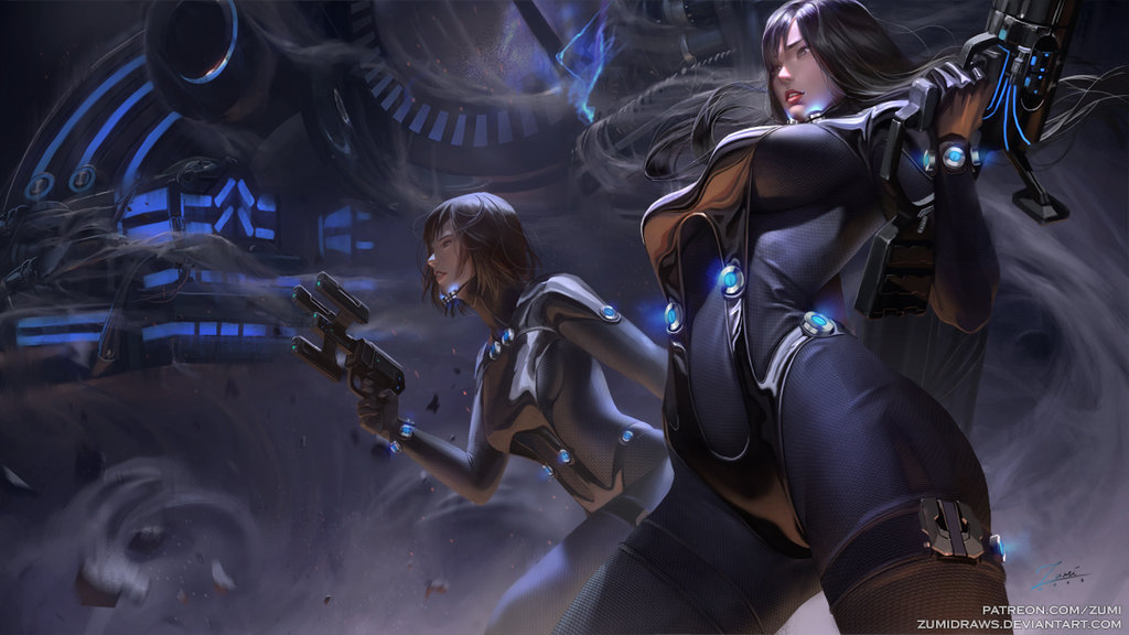 Gantz - Anime art, Anime, Gantz, , Shimohira Reika, Zumidraws