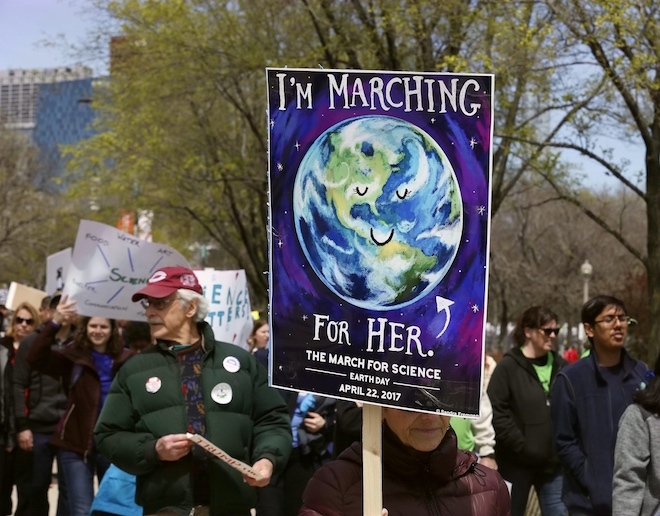 “March for Science” took place around the world - from the Arctic to Antarctica - Global warming, Climate change, Longpost