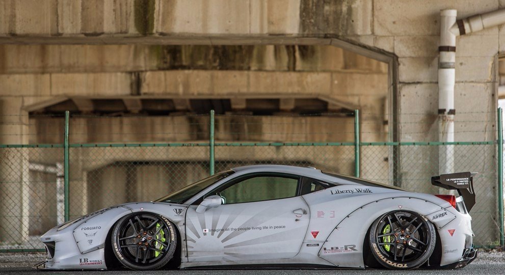 Ferrari 458 Italia Liberty walk