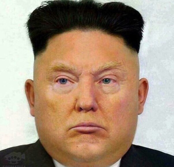 In light of recent events ... - Donald Trump, Kim Chen In, Photoshop, Politics