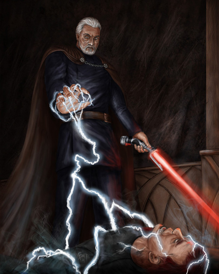 Count Dooku art - Star Wars, Art, Longpost