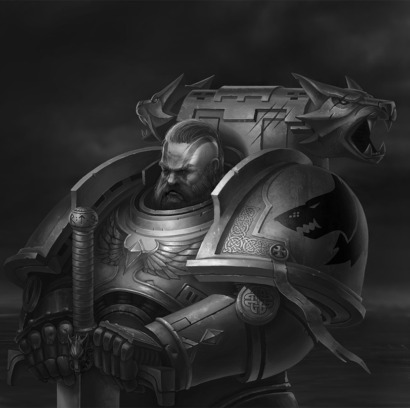 Космический Волк - Warhammer 40k, Space wolves, Wh Art