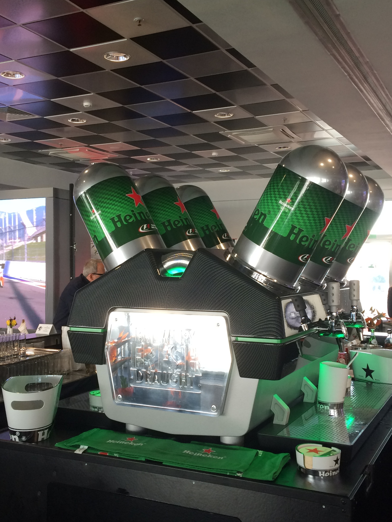 Двигатель V6 от Heineken - Моё, Paddock Club, F1 Sochi, Сочи, Sochiautodrom, Моё