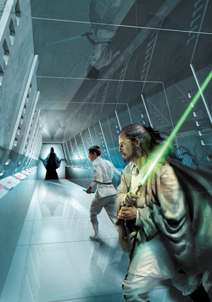 Qui Gong Jin - Star Wars, Art, Longpost