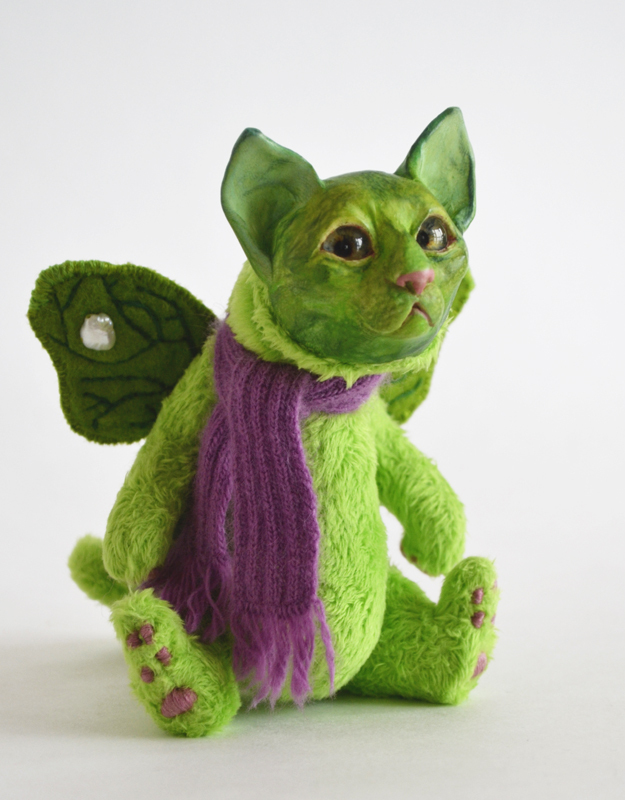 Spring, cats flew .. - My, Handmade, Animals, Author's toy, Soft toy, I share, , Longpost