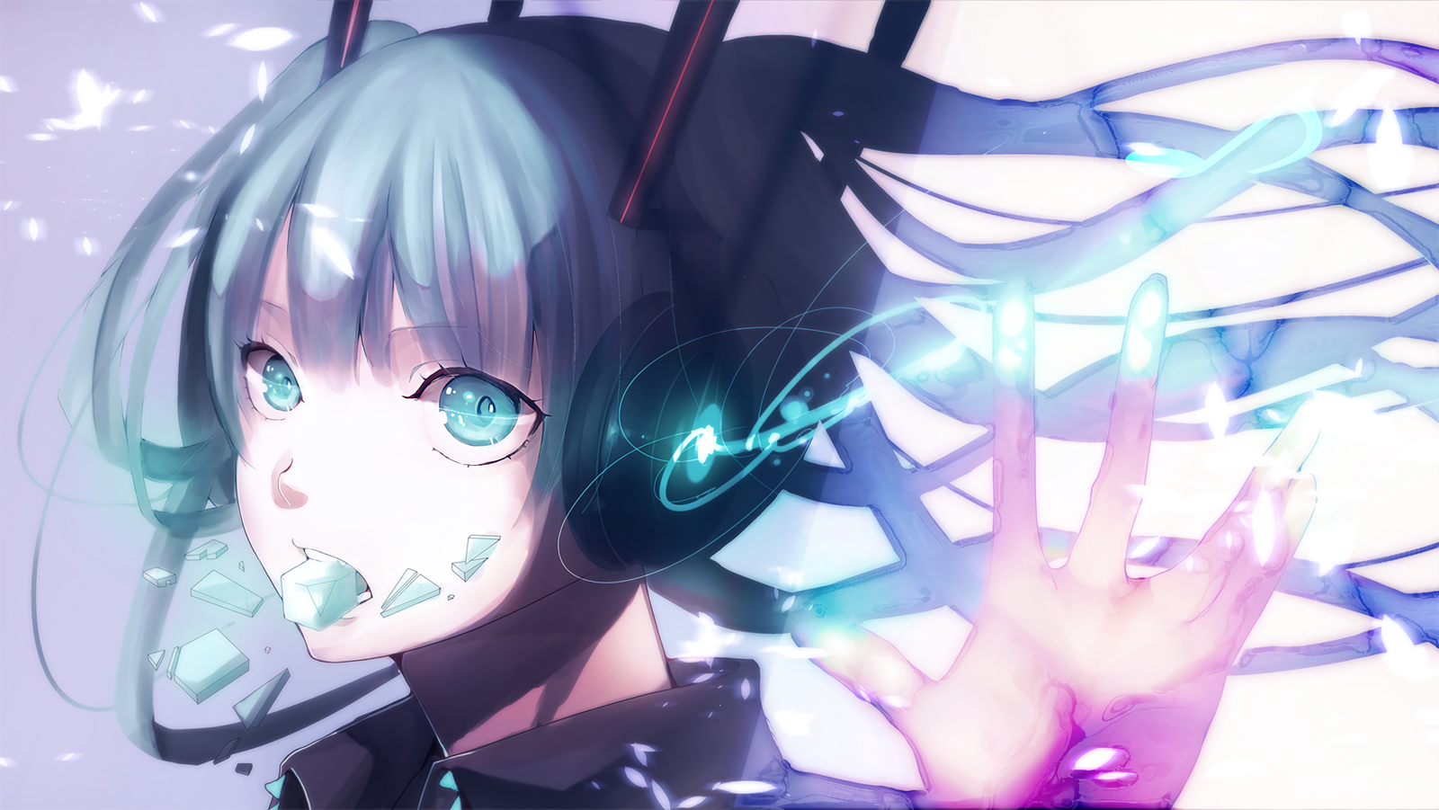 Hatsune Miku - Anime, Vocaloid, Hatsune Miku, Anime art, Crossover, Valkyria Chronicles, Longpost