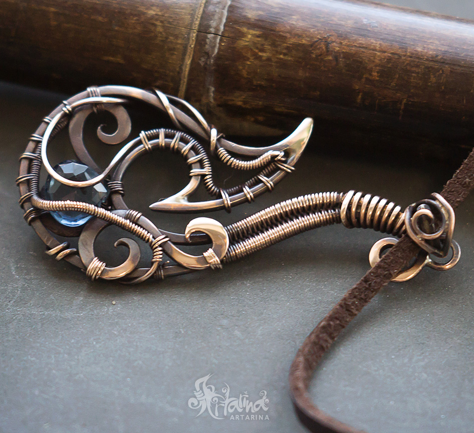 Maori fish hooks. Hei Matau - My, , Wire wrap, Wire jewelry, Ethnic, , , Creation, Art, Longpost