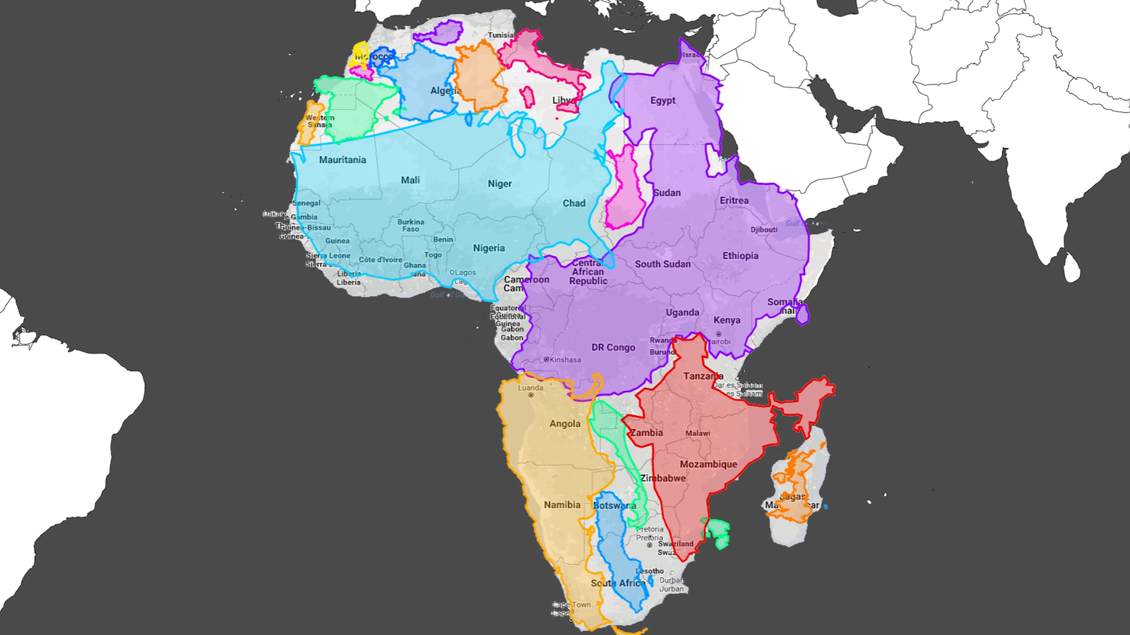 Is Russia really much smaller than we think? - Geography, Cards, The size, Longpost