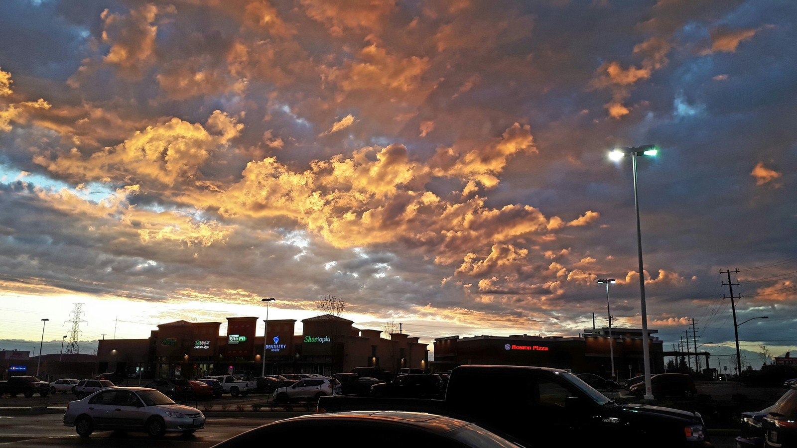 Canadian sunset - My, Sunset, Canada