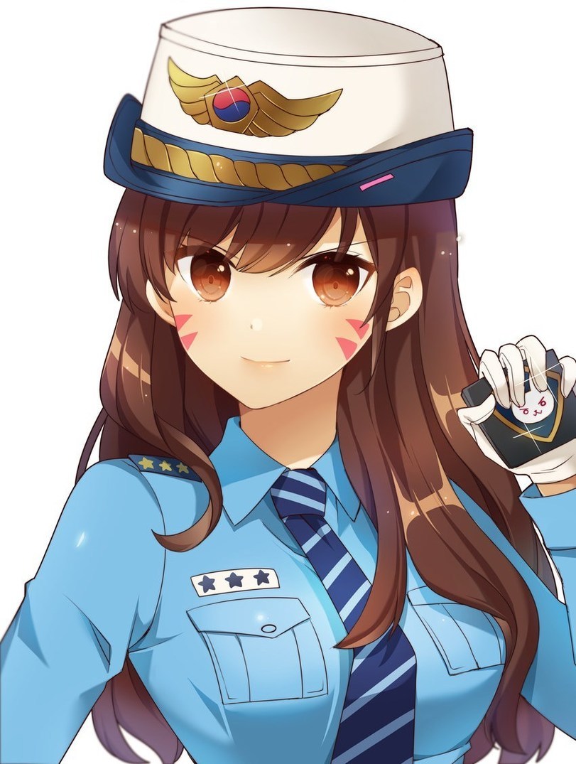 you are under arrest - Overwatch, Dva, HOTS, Longpost, Anime