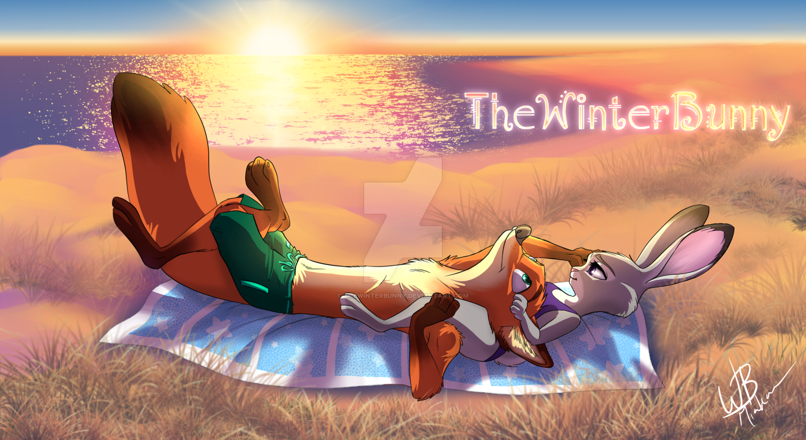 On the beach - Zootopia, Zootopia