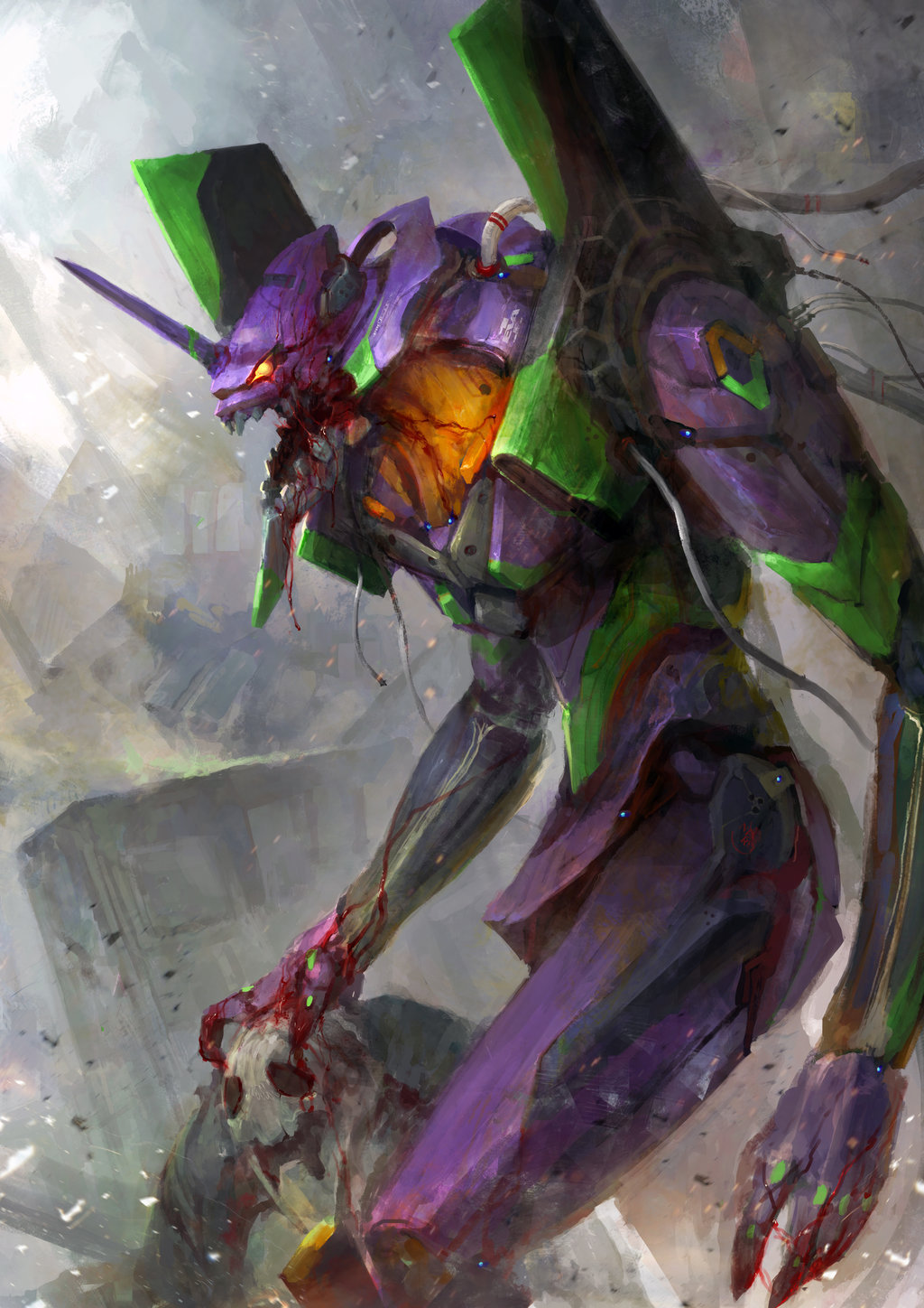 EVA Unit 01 | Пикабу