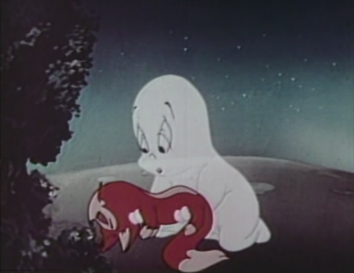 Real happy ending - Cartoons, Casper, Fox, Ghost, Happy end, Longpost