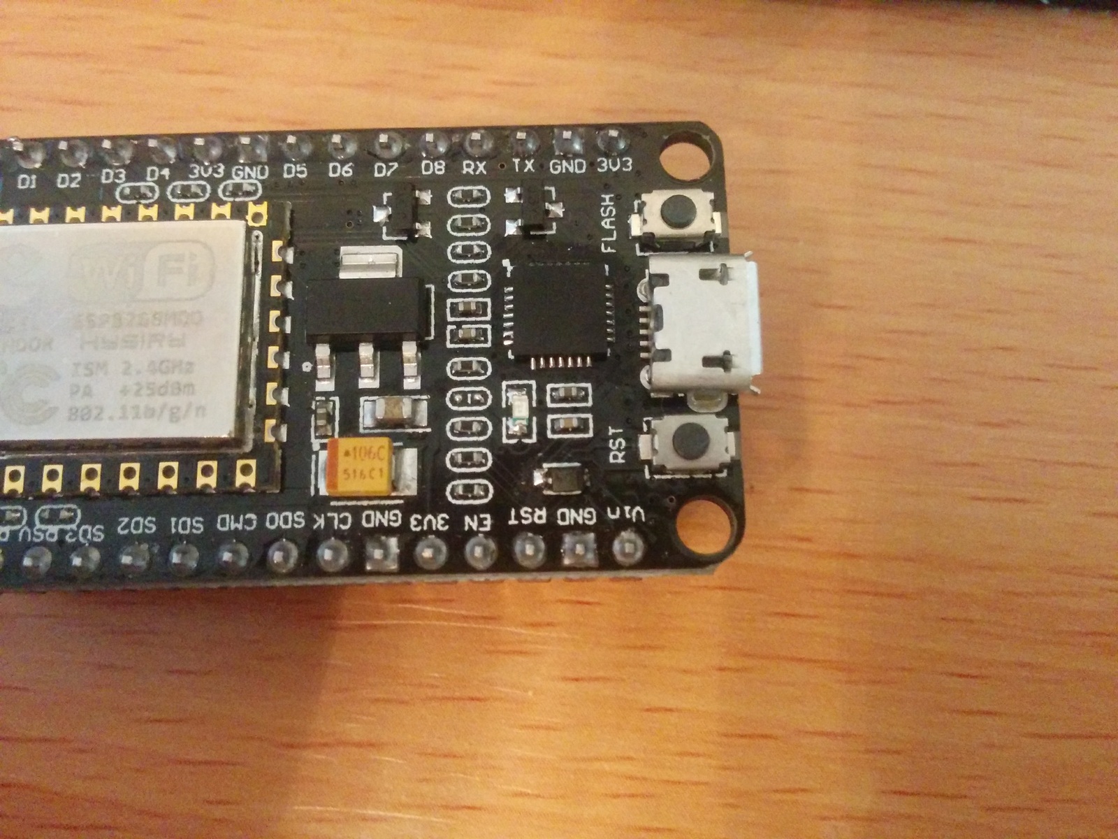 NodeMCU: сначала сломал, потом починил - Моё, Ремонт техники, Микроконтроллеры, Esp8266, Nodemcu