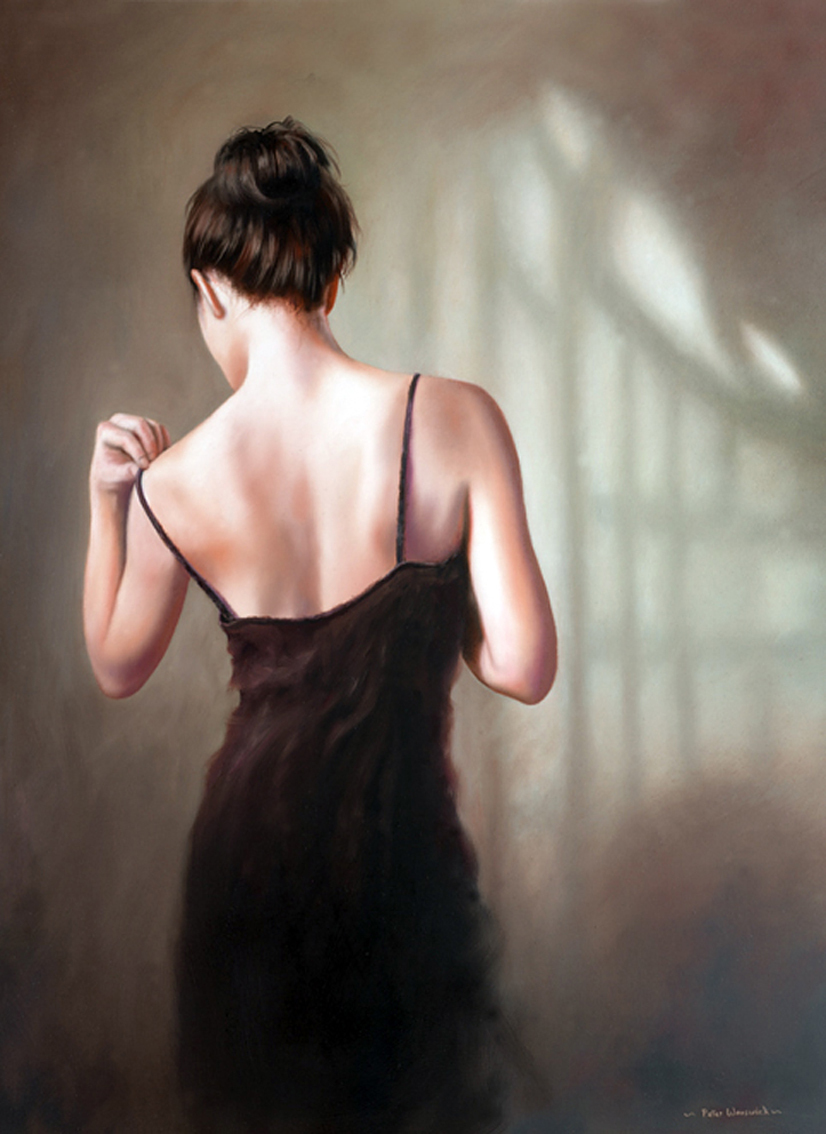 Artist Peter Worswick - , Art, Girls, Longpost