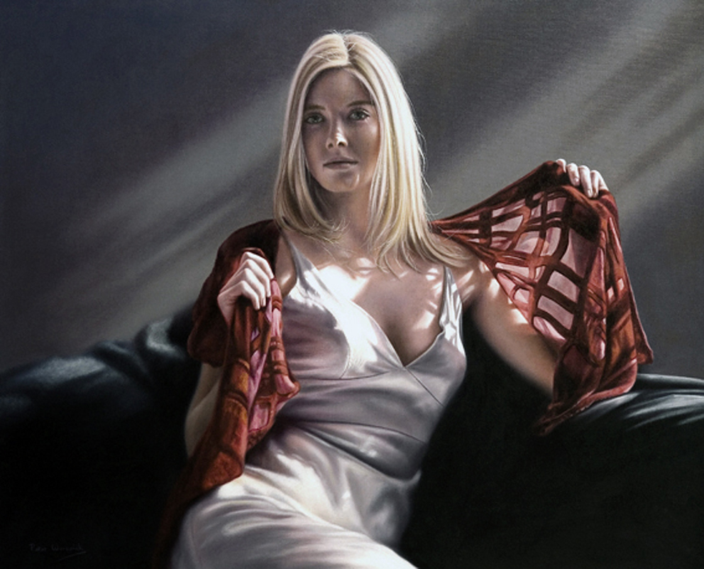 Artist Peter Worswick - , Art, Girls, Longpost