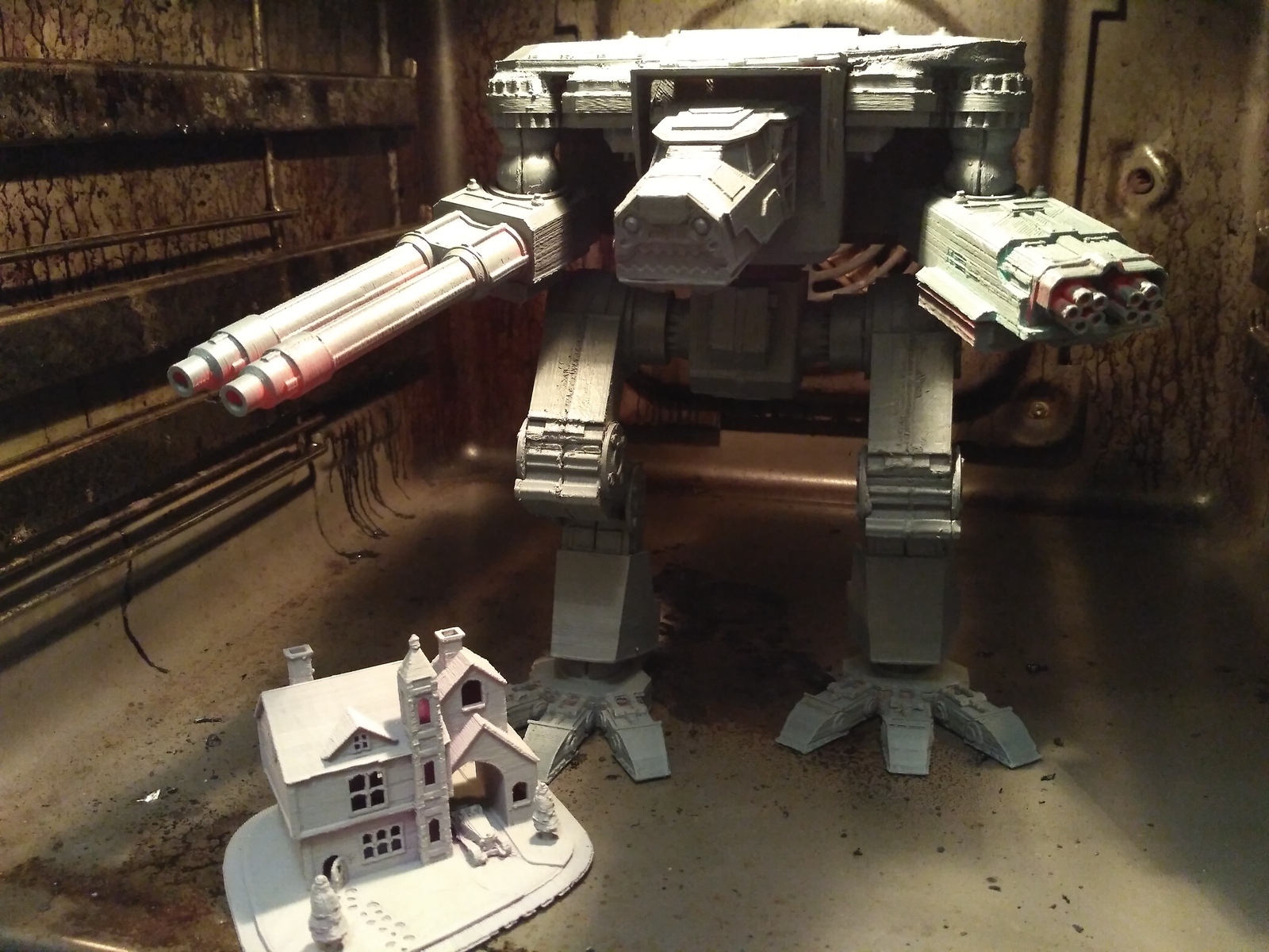 3D Printing - The Order of the Adeptus Titanicus, the secrets of producing Titans at home. - My, , Warhammer 40k, 3D печать, Adeptus titanicus, Legio Titanicus, Longpost