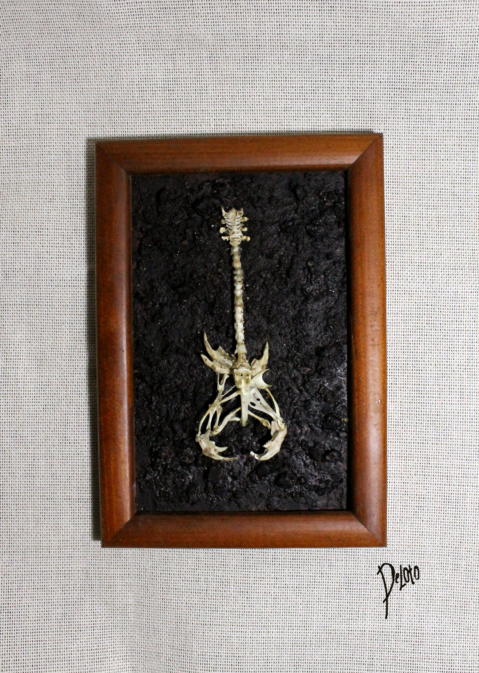 Lemming bone guitars (Not a single lemming was harmed by my hand. All were already dead) - My, Guitar, Electric guitar, Bones, Sculpture, Handmade, Music, Longpost