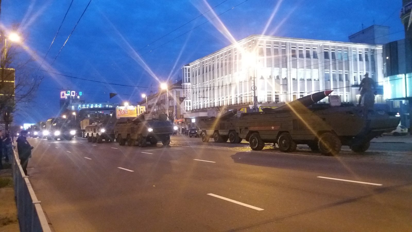 Kaliningrad is rehearsing. - My, My, The photo, Parade, Victory parade, Repetition, May 9, Kaliningrad, May 9 - Victory Day