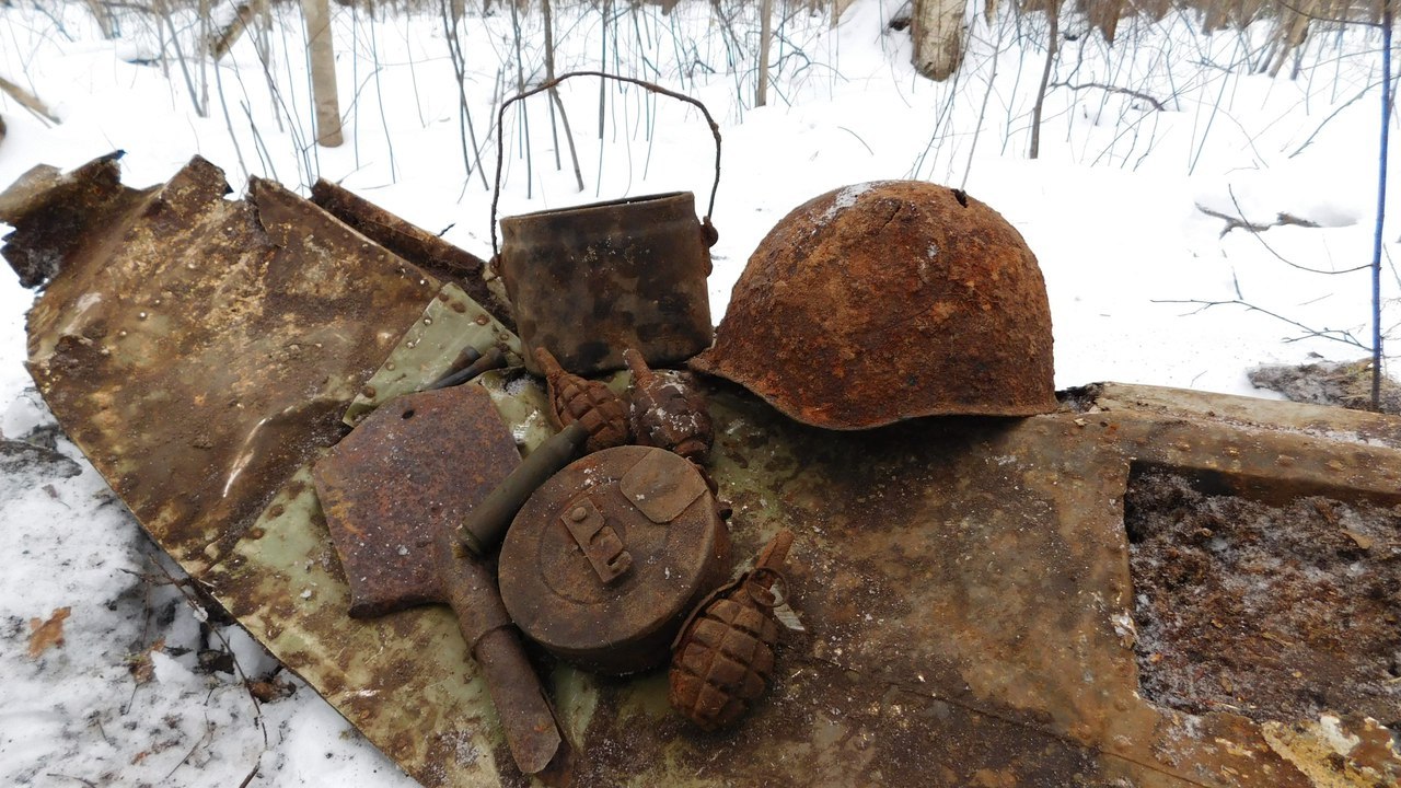 Findings of search parties. - Archaeological finds, Treasure hunt, The Great Patriotic War, Longpost