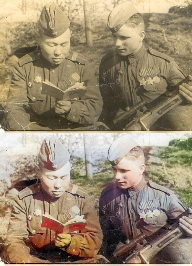 Automatic colorization - My, Colorization, The photo