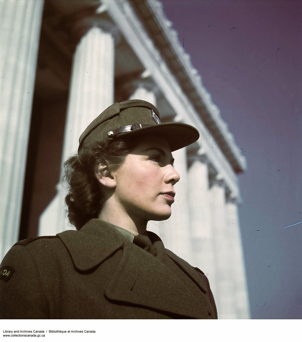 Canadian Women's Army Corps, World War II. - The Second World War, Girls, Army, A uniform, Canada, Retro, Longpost