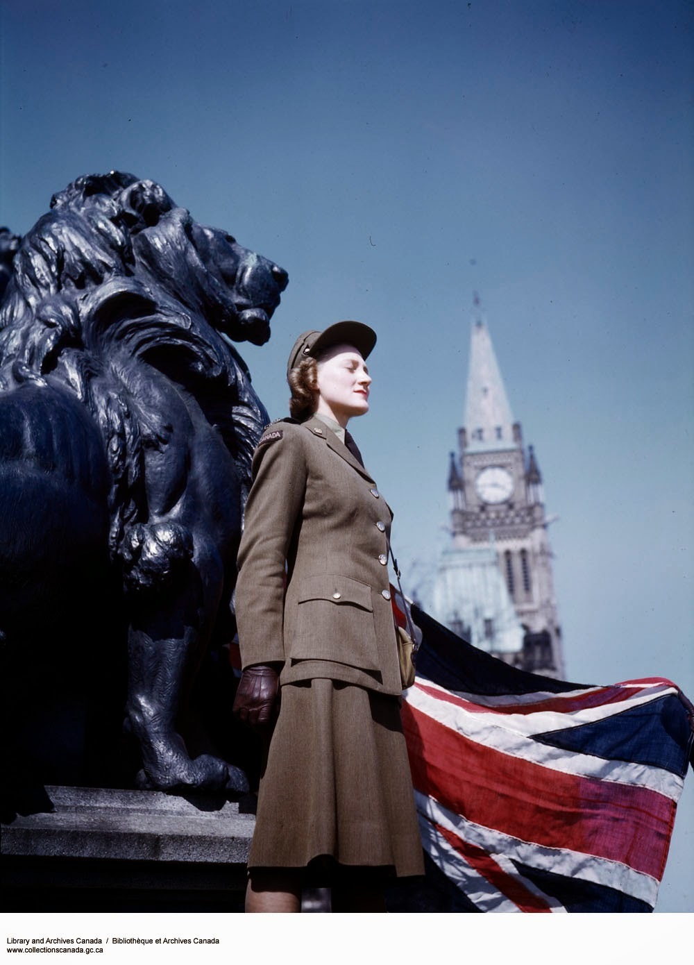 Canadian Women's Army Corps, World War II. - The Second World War, Girls, Army, A uniform, Canada, Retro, Longpost