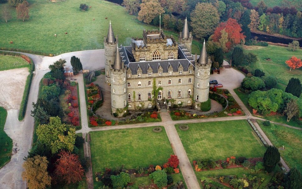 Inveraray Castle, Scotland - Scotland, Lock, Story, Video, Longpost