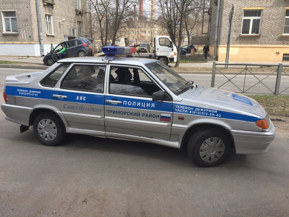 Park like me - My, Traffic police, , Primorsky District, Lawlessness, 