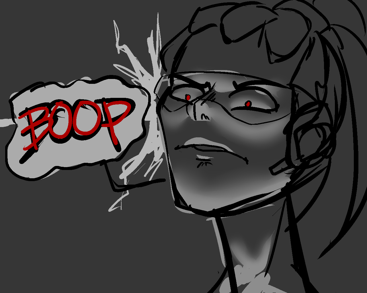 Boop Bitch!!! - Overwatch, Lucio, Sombra, Comics, Longpost