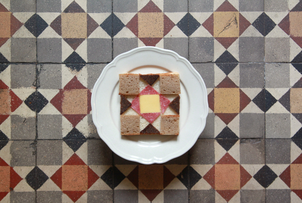 Lunch with a perfectionist tiler - Tile, A sandwich