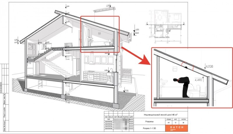 What happens when girls design bathrooms. - Not mine, , Longpost, Irony, Architect, Cottage