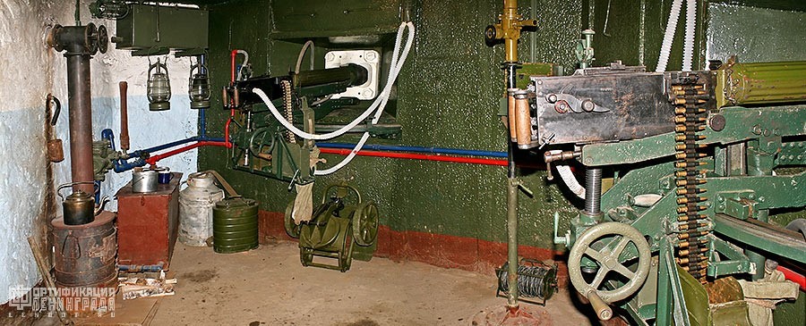 Restored the bunker at the Izhora frontier - Pillbox, May 9, Leningrad blockade, May 9 - Victory Day